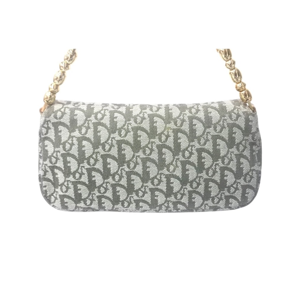 Dior Maris Hobo Trotter Canvas Shoulder Leather Pearl Christian One Bag